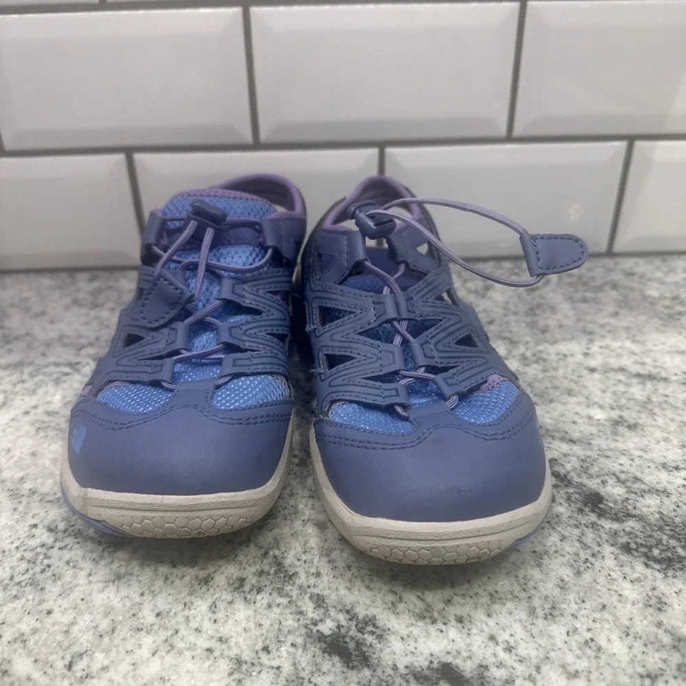 North Face Hedgehog Sandal II - Youth 3 Purple Closed Toe Waterproof Hiking Camp